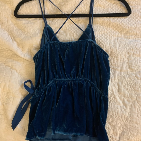 Blue velvet Express top! - Picture 3 of 3